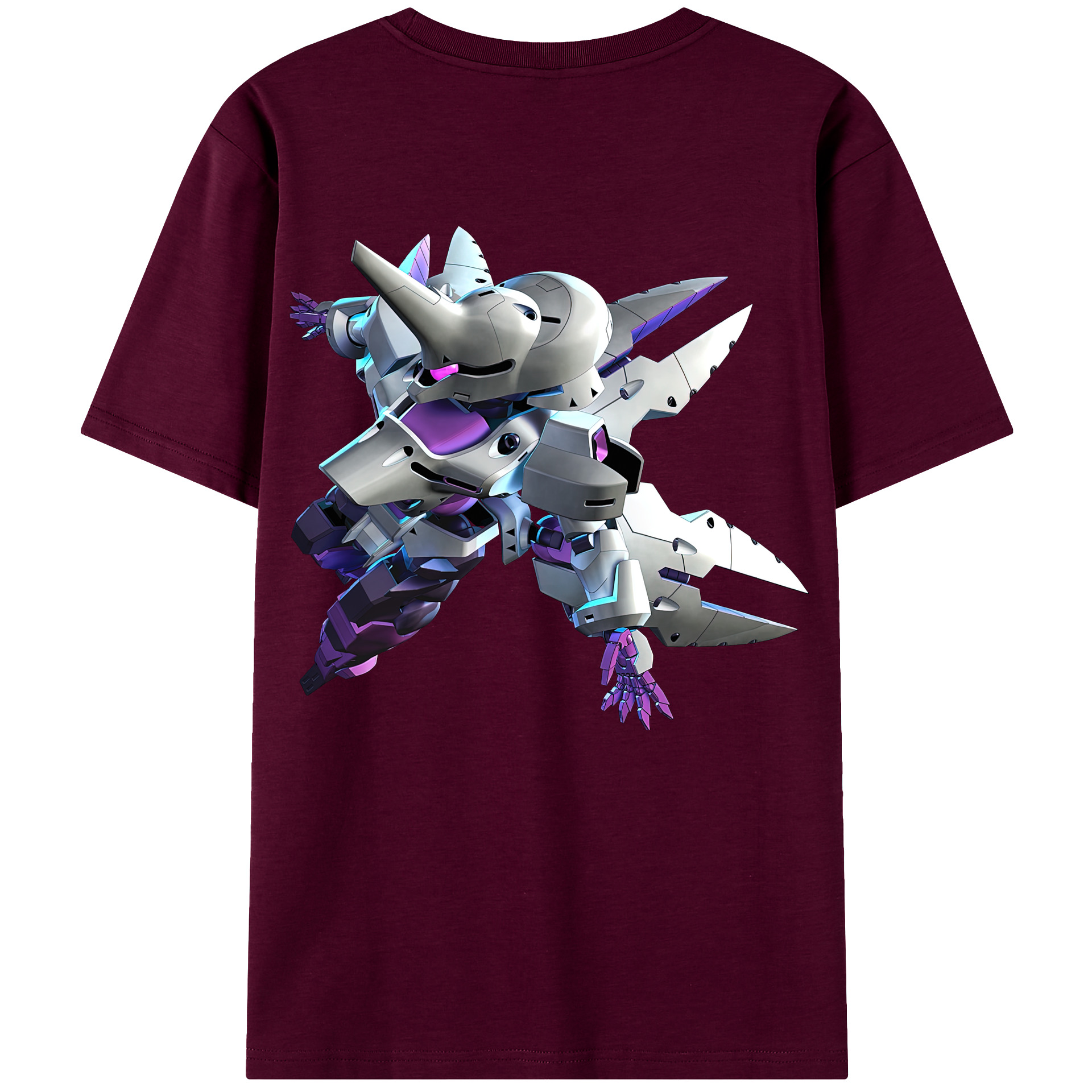 （画像用） 機動戦士ガンダム Mobile Suit Gundam レディース半袖Tシャツ(バックプリント)